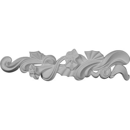 Ekena Millwork 3 1/8"W x 13 1/8"H x 7/8"P Left Genova Onlay ONL03X13X01GE-L